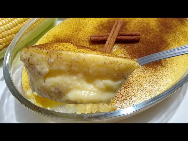 CURAU / CANJICA DE MILHO VERDE DA ROÇA - Super cremoso/ receita de festa junina