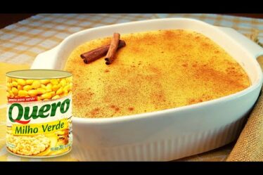 CURAU DE MILHO DE LATINHA SUPER CREMOSO E FÁCIL DE FAZER