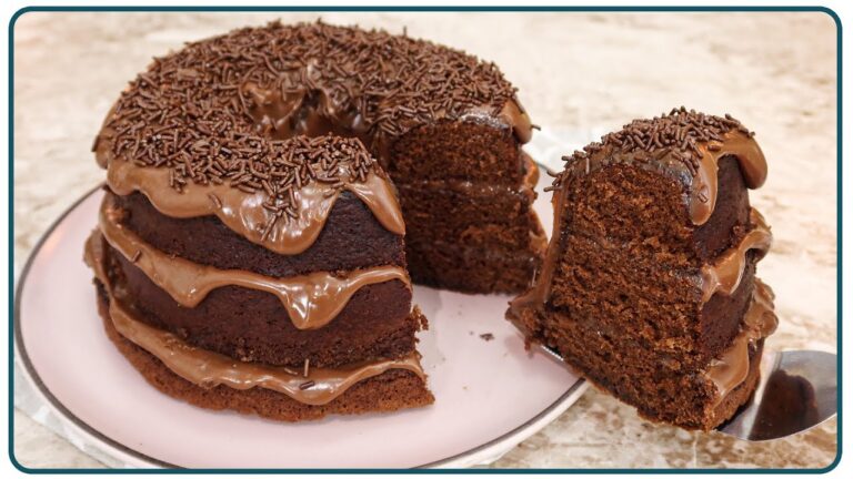 DEPOIS DESSA RECEITA DE BOLO DE CHOCOLATE VOCÊ NÃO FARÁ MAIS OUTRO | Nandu Andrade