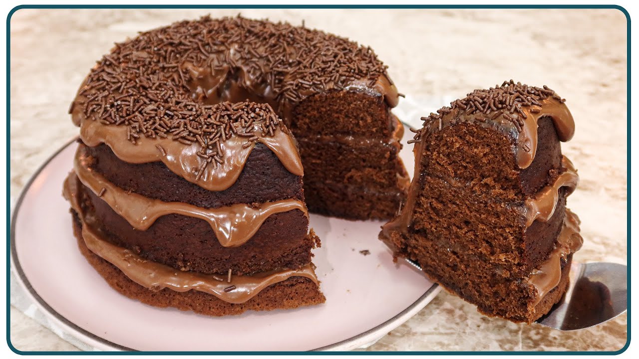 DEPOIS DESSA RECEITA DE BOLO DE CHOCOLATE VOCÊ NÃO FARÁ MAIS OUTRO | Nandu Andrade