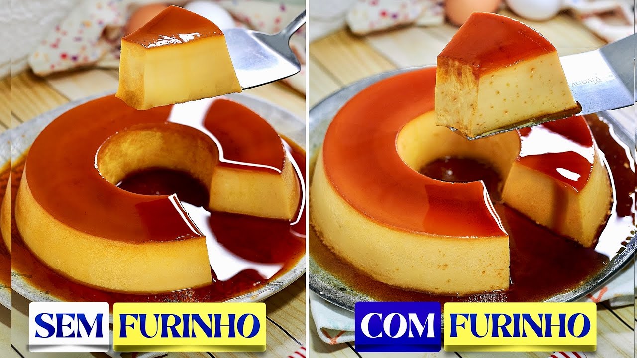 DESCUBRA O SEGREDO PARA O PUDIM LISINHO E COM FURINHOS PERFEITOS E NUNCA MAIS ERRE NA VIDA
