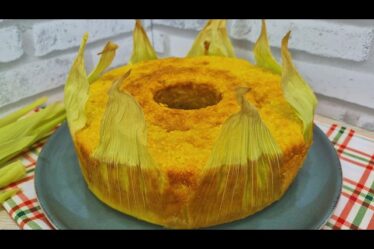 DIRETO DA ROÇA: BOLO DE MILHO DE ESPIGA ASSADO NA PALHA | SIMPLES E IRRESISTÍVEL! | NOSSA COZINHA