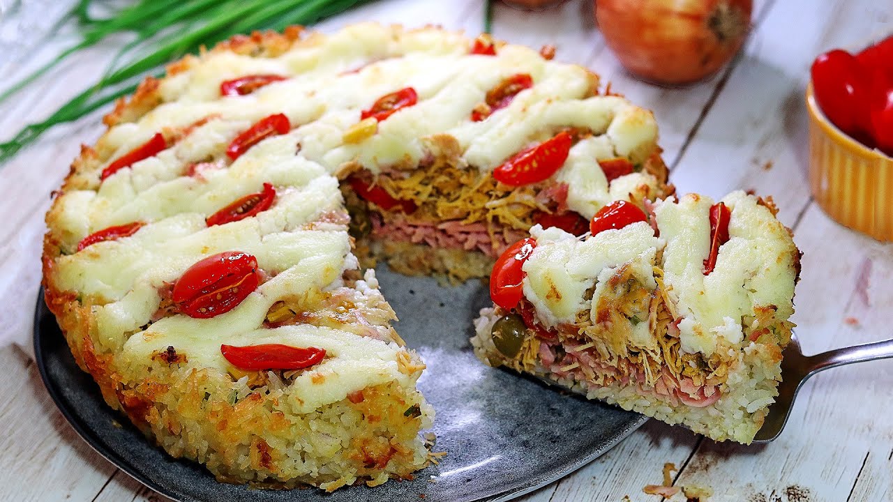 ESSA É A TORTA DE FRANGO COM MASSA MAIS DIFERENTE QUE VOCÊ VAI FAZER NA VIDA