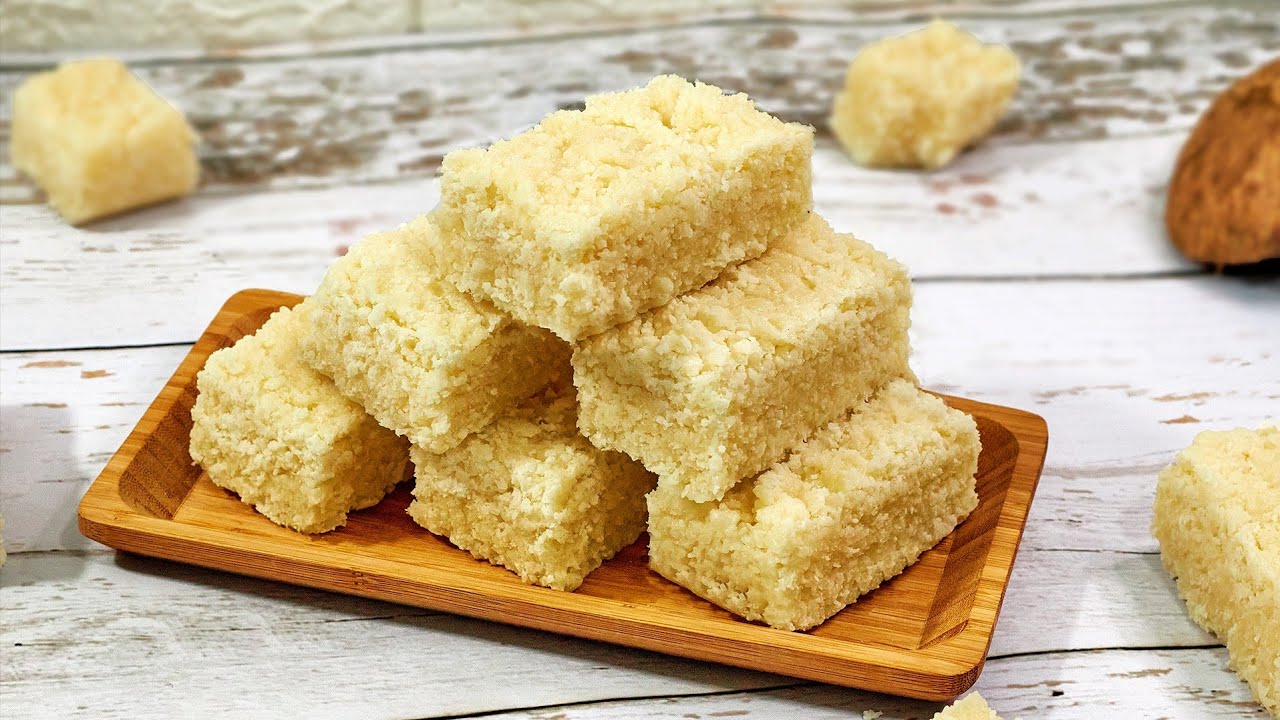 Faça a MELHOR COCADA DE MINAS em menos de 15 MINUTOS e sem leite condensado
