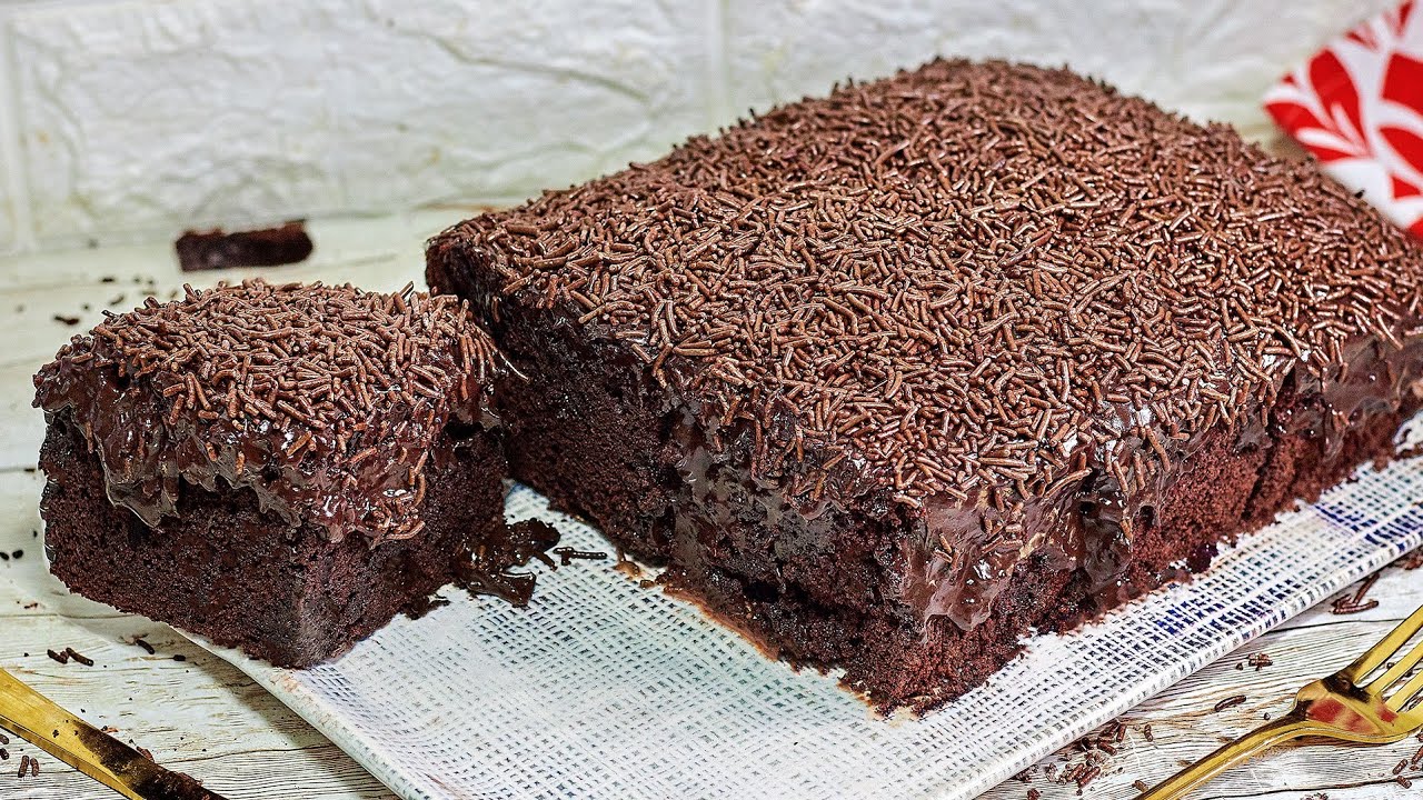 FAÇA A RECEITA DO BOLO DE CHOCOLATE DE MAIS DE "50 MILHÕES", MAIS PROCURADA DO MUNDO