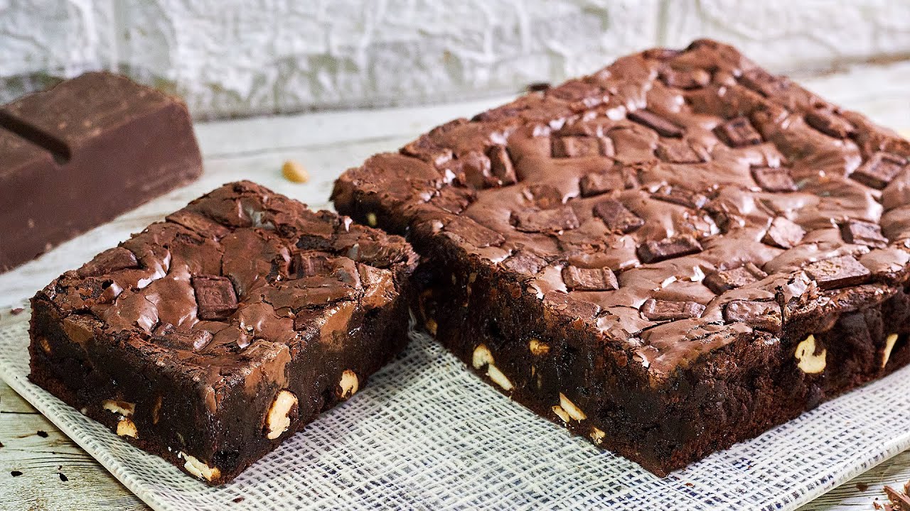 FAÇA A RECEITA "ORIGINAL" DO VERDADEIRO BROWNIE AMERICANO 🇺🇸