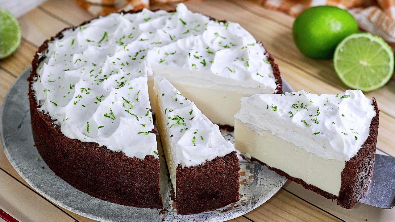 FAÇA A TORTA COM MOUSSE DE LIMÃO MAIS DIFERENTE QUE VOCÊ VIU ATÉ HOJE