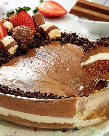 FAÇA CHOCONOFFE DE TRAVESSA, A TORTA MOUSSE INFALÍVEL PARA QUALQUER MOMENTO