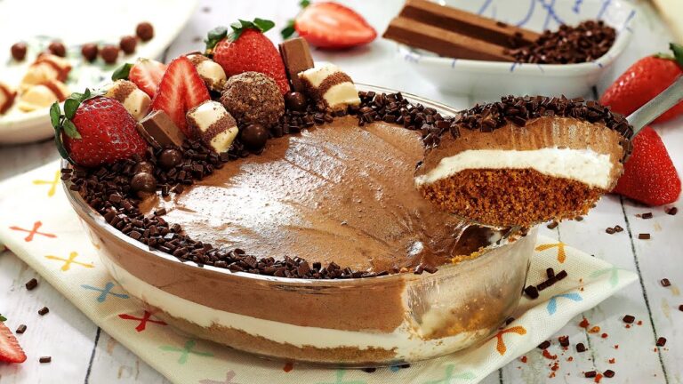 FAÇA CHOCONOFFE DE TRAVESSA, A TORTA MOUSSE INFALÍVEL PARA QUALQUER MOMENTO