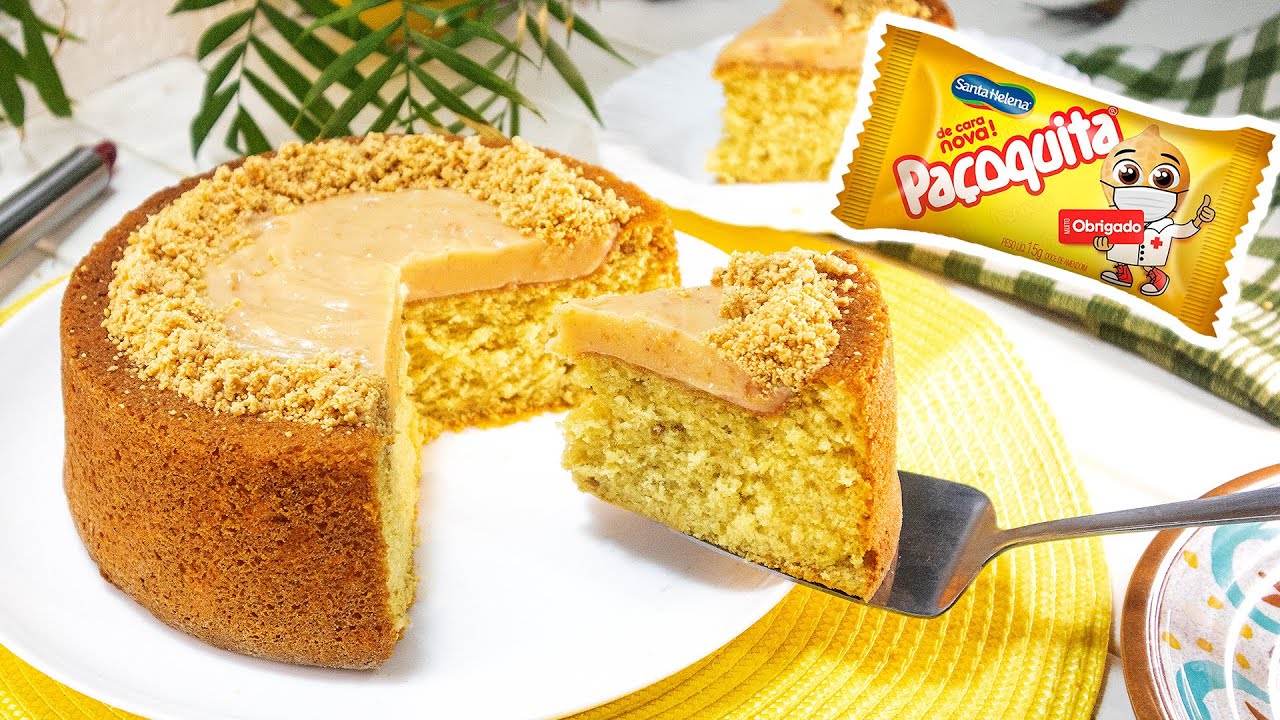 Faça este BOLO DE PAÇOCA e ganhe MUITO DINHEIRO, ou coma tudo SOZINHO 😅