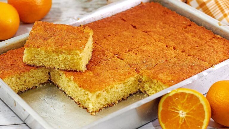 FAÇA O BOLO DE LARANJA Mais FAMOSO DO INTERIOR DE MINAS - Simples e Rápido