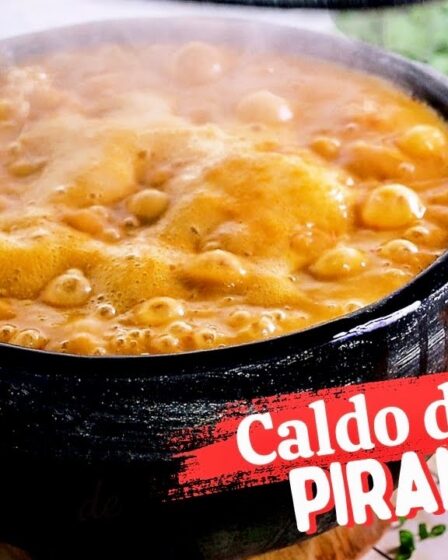 FAÇA O CALDO DE PEIXE MAIS PROCURADO NOS BOTECOS “CALDO DE PIRANHA”