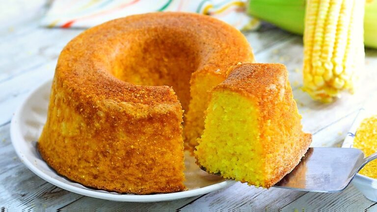 FAÇA O FAMOSO BOLO DE MILHO CAIPIRA, FEITO SEM FUBÁ E SEM TRIGO