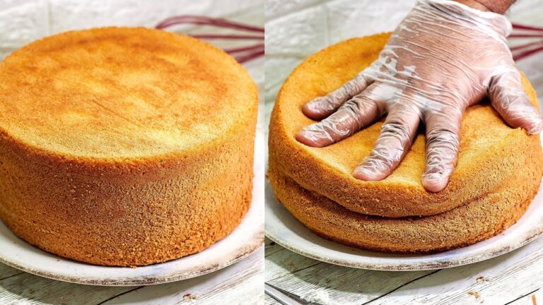 FAÇA O PÃO DE LÓ PROFISSIONAL COM 3 INGREDIENTES MAIS FAMOSO DA INTERNET
