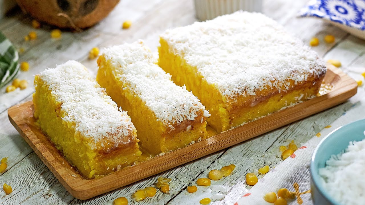 FAÇA UM BOLO DE MILHO CREMOSO, SUPER SUCULENTO E QUE DESMANCHA NA BOCA