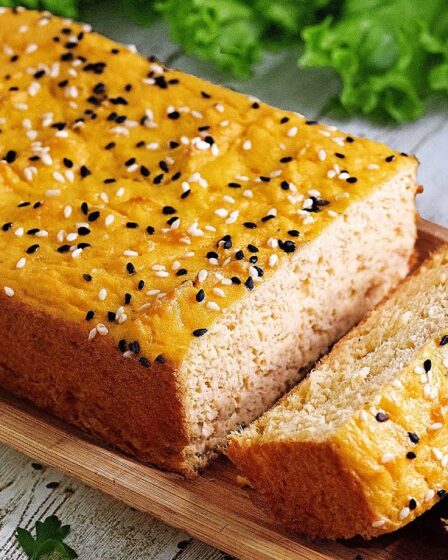 FAÇA UM PÃO FIT COM 2 INGREDIENTES, SEM TRIGO E SEM AÇÚCAR | PÃO LOW CARB