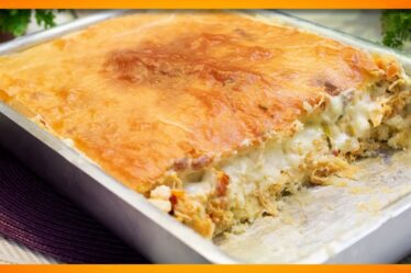 Feita com MASSA PODRE e MASSA CREMOSA - Essa é a MÃE de todas as tortas