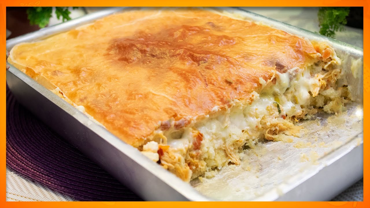 Feita com MASSA PODRE e MASSA CREMOSA - Essa é a MÃE de todas as tortas