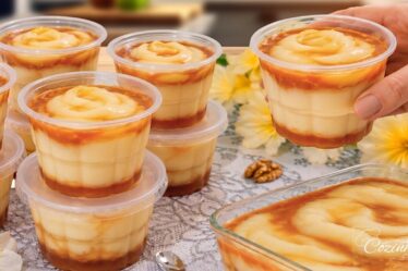 GASTEI MENOS DE 12 REAIS! SEM FORNO SEM GELATINA FÁCIL E RÁPIDO