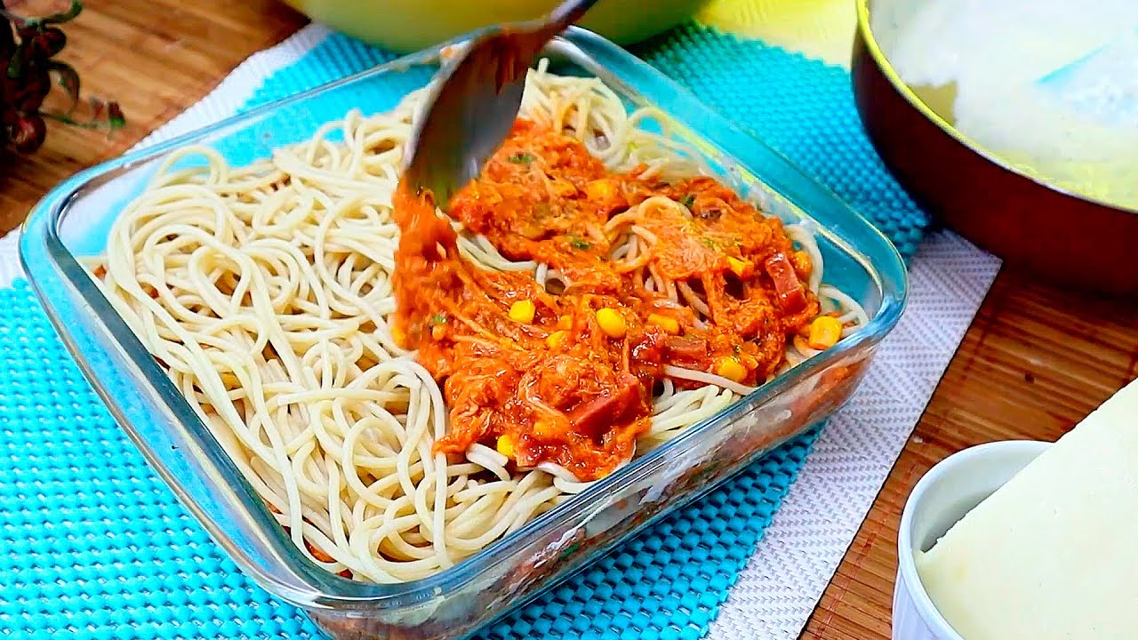 JÁ COMEU MACARRÃO ASSIM? Almoço De Domingo em 30 MINUTOS