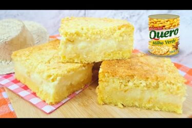 JÁ SAI RECHEADO DO FORNO BOLO DE MILHO DE LATINHA CREMOSO | NOSSA COZINHA