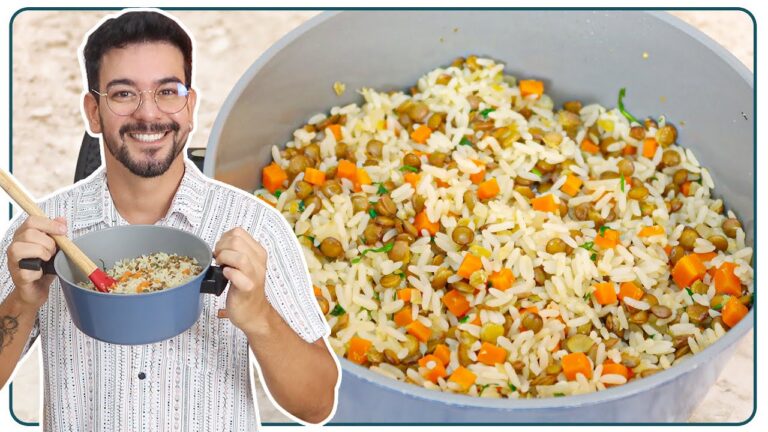 LENTILHA COZIDA EM 5 MINUTOS! LENTILHA COM ARROZ | Nandu Andrade