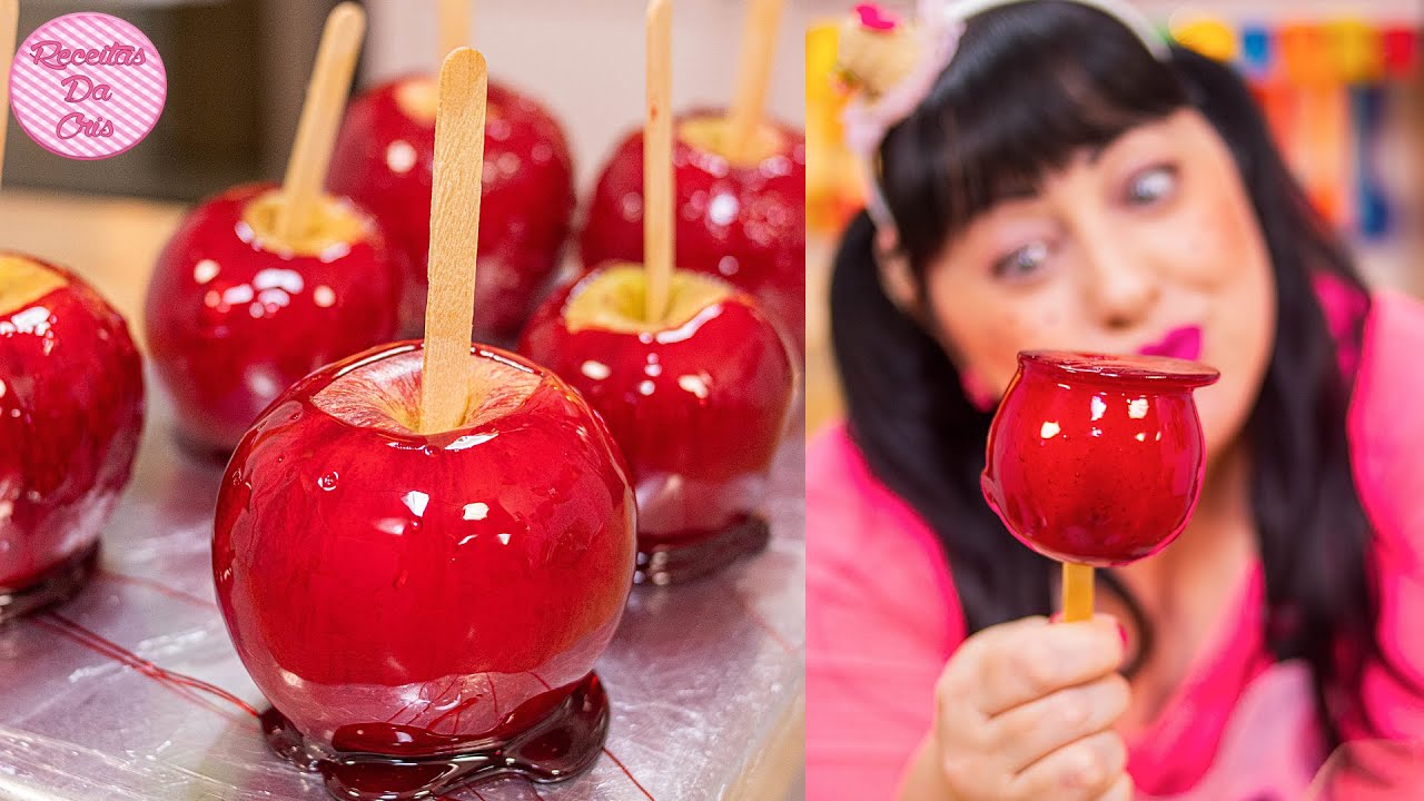 MAÇÃ DO AMOR DE UM JEITO SIMPLES E MUITO FÁCIL DE FAZER | FESTA JUNINA/JULINA | FAÇA E VENDA