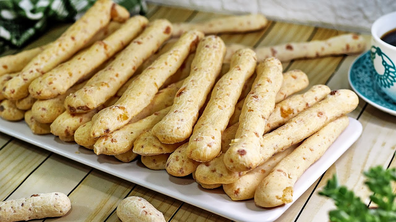 NUNCA MAIS COMPRE BISCOITO DE POLVILHO DEPOIS DESTA RECEITA - BISCOITO DE QUEIJO