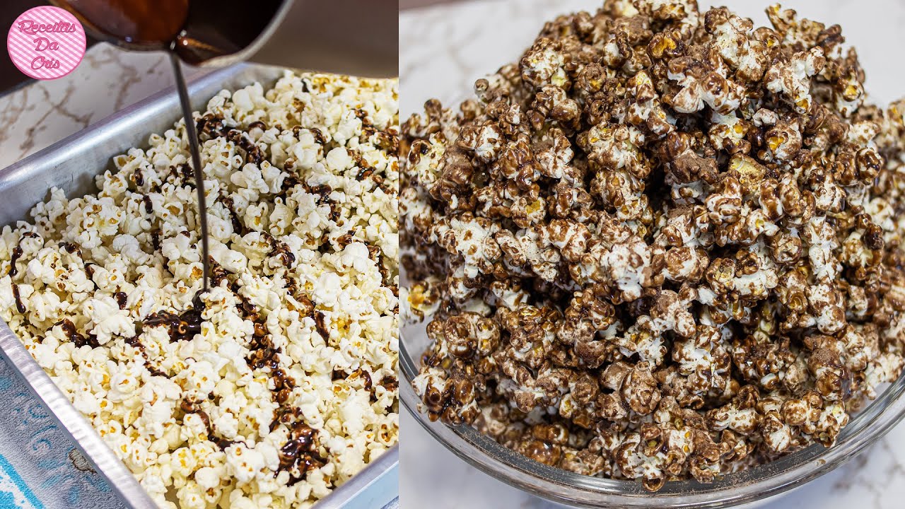 NUNCA MAIS ERRE NAO SUA PIPOCA DOCE - PIPOCA DOCE DE NESCAU FEITA SEM PIPOQUEIRA E NÃO QUEIMA!