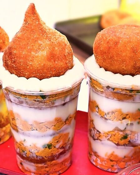 NUNCA MAIS você irá querer comer COXINHA de outro jeito - COXINHA DE COPO