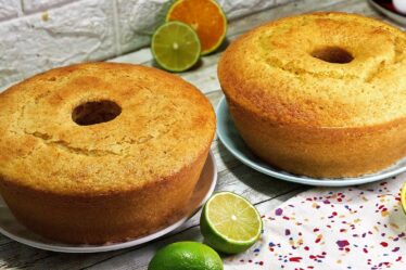 O BOLO DE LIMÃO E LARANJA MAIS FÁCIL E RÁPIDO QUE VAI FAZER NA VIDA - BOLO 5 COPOS