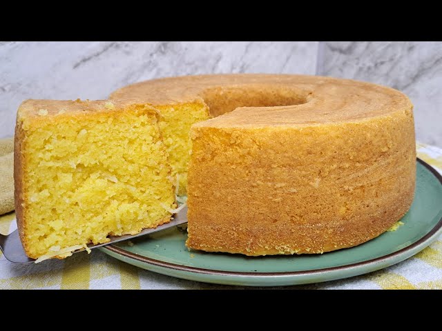 O MELHOR BOLO DE FUBÁ COZIDO DA ÉPOCA DA VÓ | NOSSA COZINHA