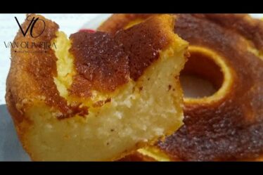 O melhor bolo de fubá de liquidificador - Bolo mole de fubá