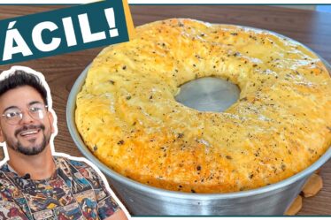 O MELHOR BOLO PÃO DE QUEIJO DE MUSSARELA QUE JÁ COMI