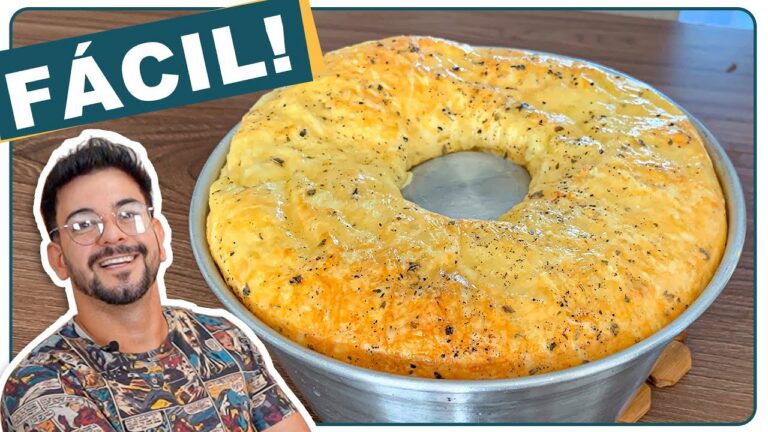 O MELHOR BOLO PÃO DE QUEIJO DE MUSSARELA QUE JÁ COMI