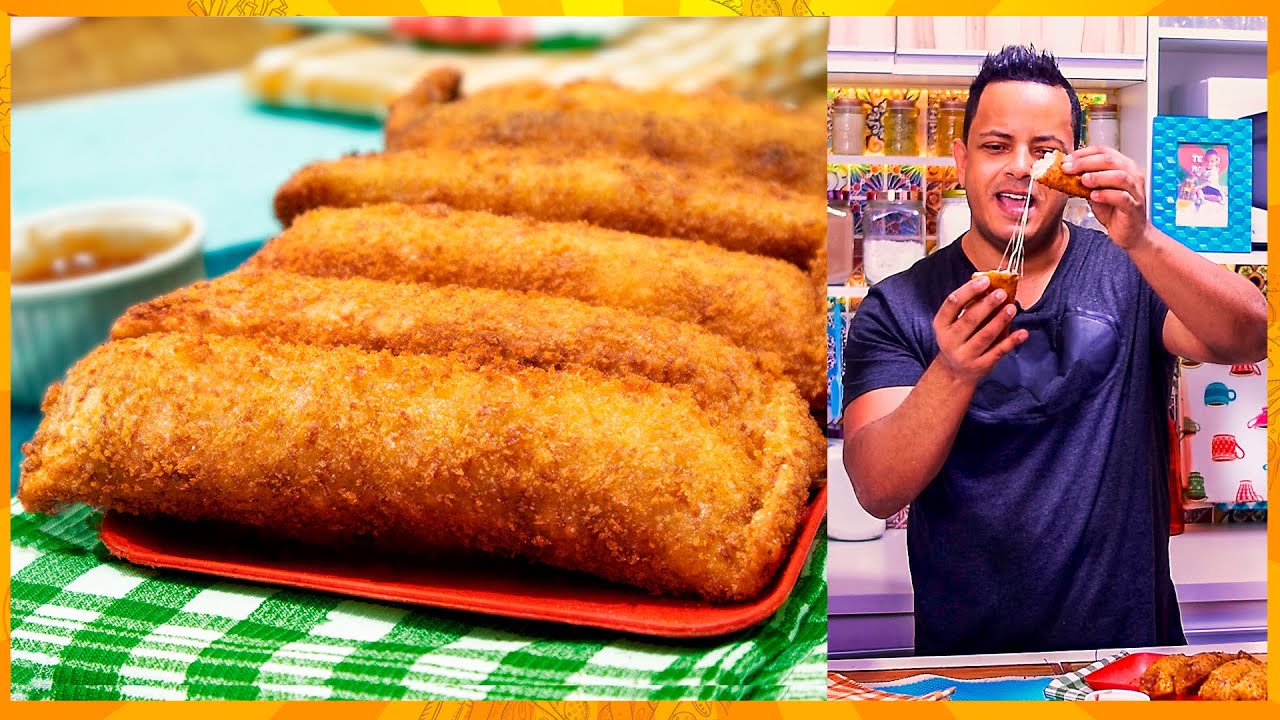 O Salgado MAIS FÁCIL DO MUNDO | Feito com 3 INGREDIENTES