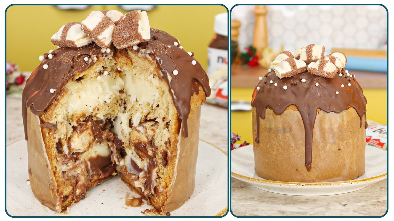 PANETONE TRUFADO KINDER BUENO | Nandu Andrade