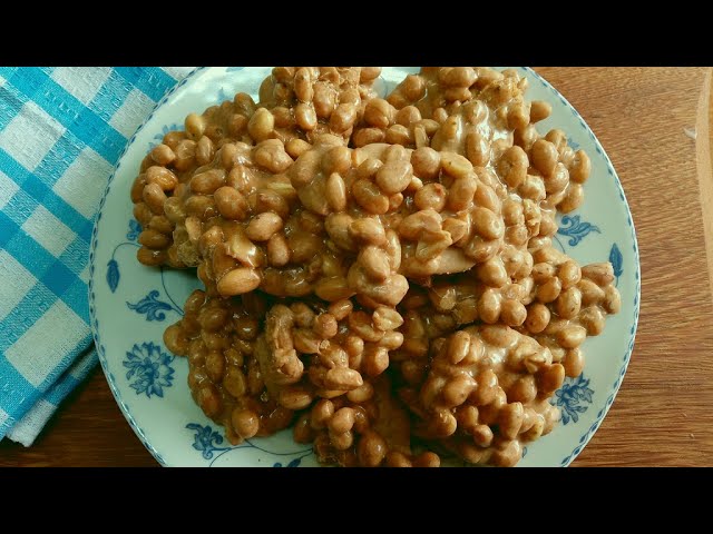 PÉ DE MOLEQUE COM LEITE CONDENSADO - É DE DAR ÁGUA NA BOCA