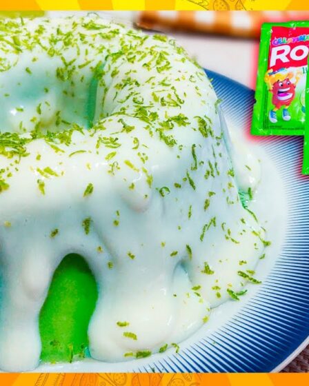 Pudim de LIMÃO com 2 INGREDIENTES | SEM OVO, SEM FORNO e com Menos de R$5,00