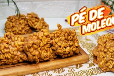 Receita de PÉ DE MOLEQUE MINEIRO com um ingrediente SECRETO INFALÍVEL