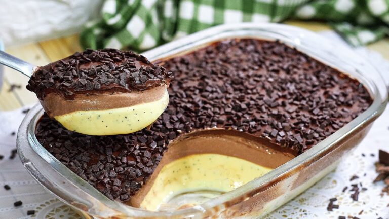 SEM GELATINA E SEM AMIDO, VOCÊ NÃO VAI PARAR DE COMER ESTA SOBREMESA GELADA