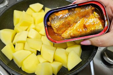 ESSA SARDINHA FICA INCRÍVEL 😋 receita da minha vó para semana santa