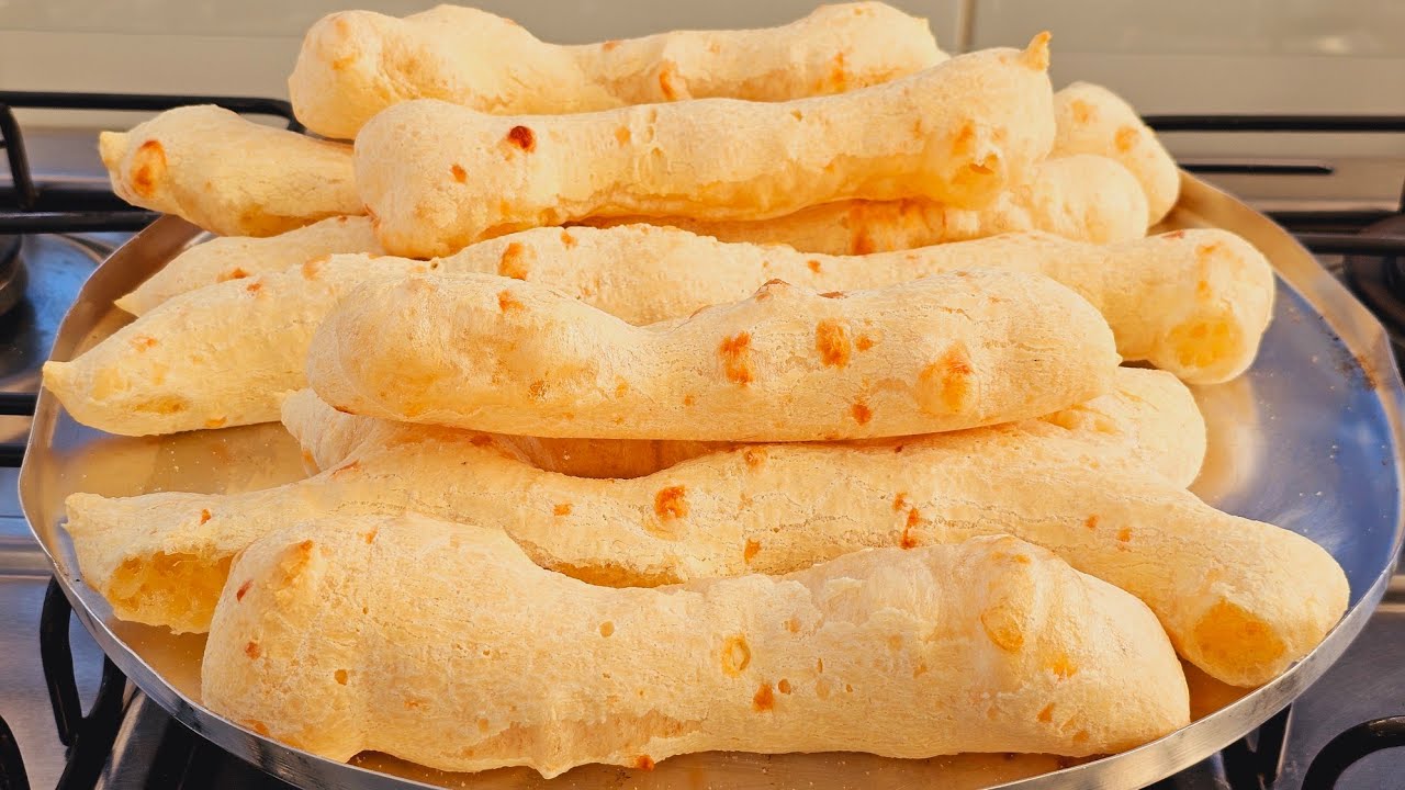 SÓ 1 OVO - PETA - BISCOITO DE POLVILHO ASSADO FÁCIL e RÁPIDO