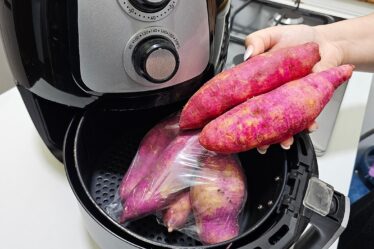 DESSE JEITO VOCÊ NUNCA VIU! BATATA-DOCE na Air Fryer 😋ESSE TRUQUE SEGREDO DO CHEFE