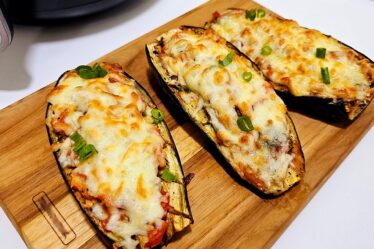 Berinjela na Airfryer 😋 Gratinada à Italiana receita simples e fácil