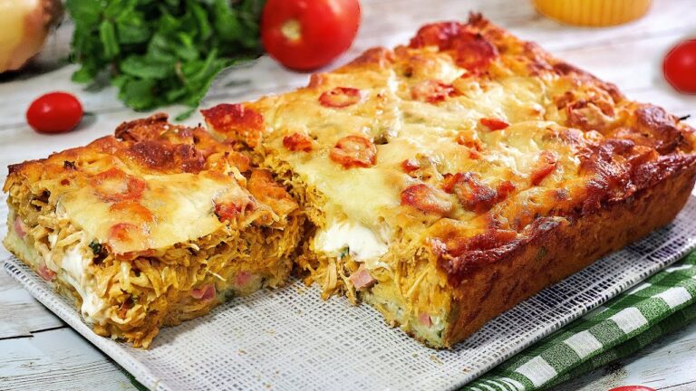 TORTA DE FRANGO COM UMA MASSA INACREDITÁVEL QUE VAI FAZER VOCÊ ESQUECER TODAS AS OUTRAS