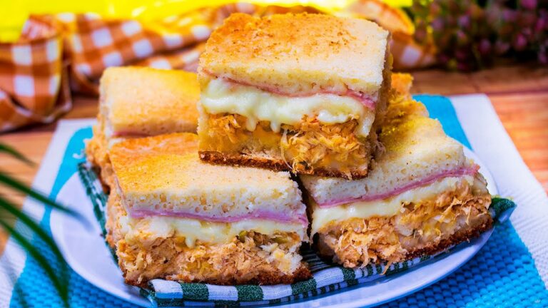 TORTA DE FRANGO DIFERENTE com MASSA CREMOSA e SEM LIQUIDIFICADOR