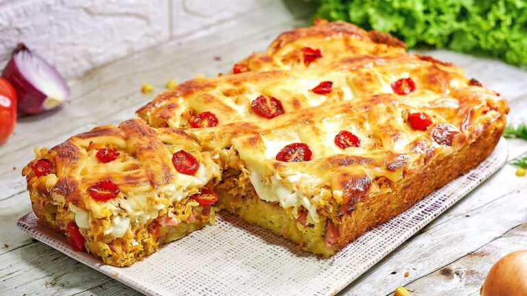 TORTA DE FRANGO PERFEITA COM UMA MASSA QUE VOCÊ NUNCA VIU E SEM LIQUIDIFICADOR