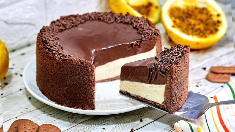 TORTA DE MARACUJÁ COM UMA MASSA QUE VOCÊ NUNCA VIU , SEM AMIDO E SEM GELATINA