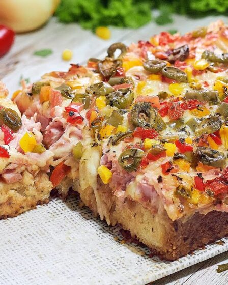 TORTA DE PRESUNTO E MUÇARELA PERFEITA FEITA DE UM JEITO QUE VOCÊ NUNCA VIU